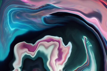 Dream Land Liquid Color Retro Surreal Sunshine