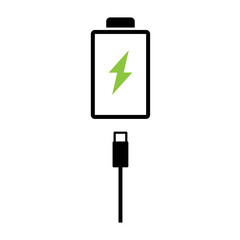 充電アイコンイラスト