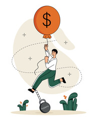 Business problems concept