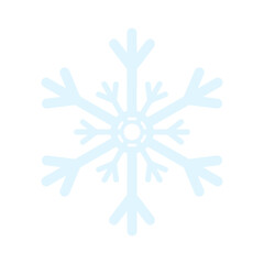 Snowflake set in winter seasons , Flat Modern design , illustration