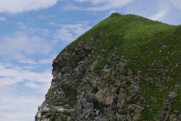 Nature and Gastronomy place Rishiri island at Northern Hokkaido in Japan