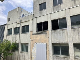 Site of the earthquake at Ishinomaki city in Japan