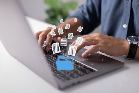 the organization idea of document flow, and the move to paperless technologies. Administration reduction and electronic document management.
