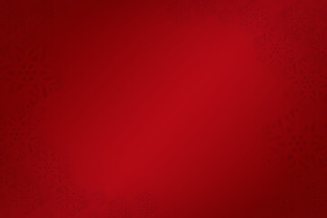 Red snowflake background