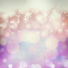 Glowing christmas background