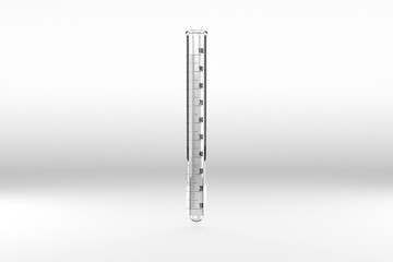 Test tube with chemical solution