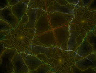 Imaginatory fractal abstract background Image