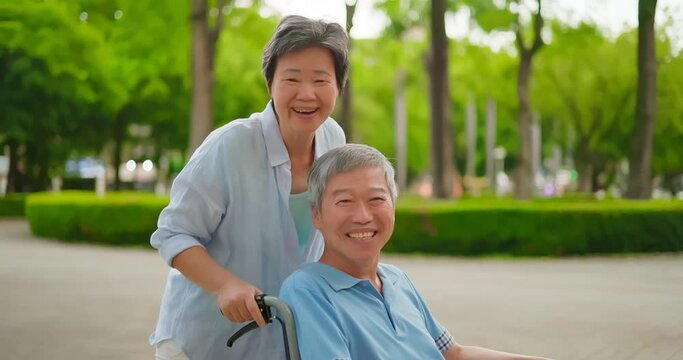 Senior healthcare concept