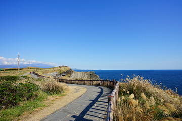 fine seaside walkway