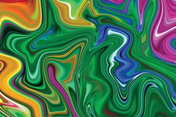 Fototapeta premium liquify colorful abstract background wallpaper premium photo premium vector