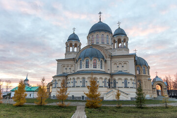 St. Nicholas monastery. Verhoturye city, Sverdlovsk region, Russia.