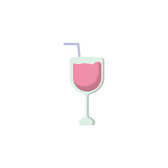 Cocktail icon design template vector illustration