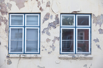 Old house in the streets of Tønder in Denmark