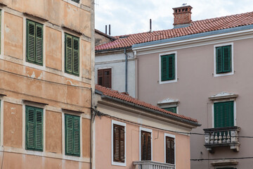 Streets of old town of Zadar