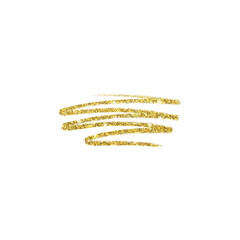Gold Glitter Line