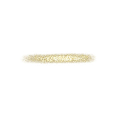 Gold Glitter Brushstroke