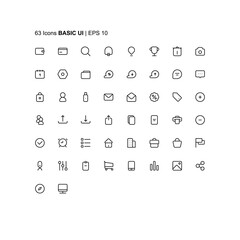 icons basic User Interface suitable for web, apk, and additional jobs you are working on