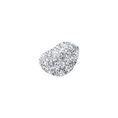 Silver Glitter Blob