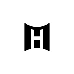 MH Initial Letter Logo