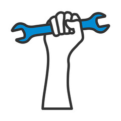 Obraz premium Labor Day Icon