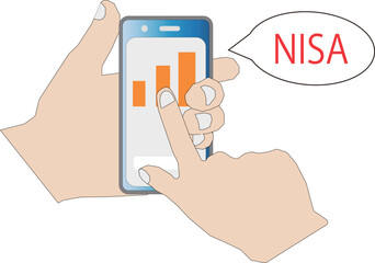 スマホでNISA
