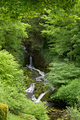 Clapham falls at Clapham in Yorkshire Dales