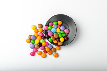 Small Round Candies Isolated