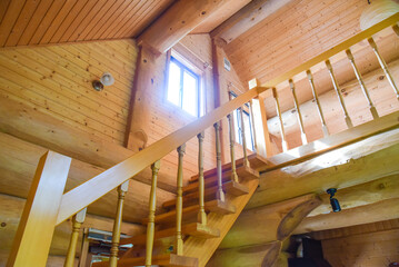	ログハウス　内装