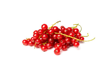 Red Currant Pile Isolated