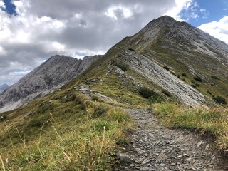 Fototapeta na wymiar Wanderung Zauchensee