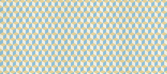 Japanese patterned paper with 3 color squares on Japanese paper.
