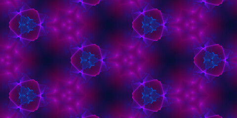 Grafische Fraktal Elemente für Webdesign und Drucksachen