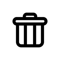 delete of basic icons for notifications and icons displayed on mobile and website. a icons collection to complete your design app. simple element design.	