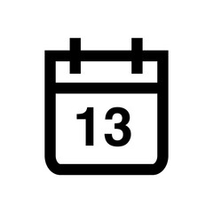 calendar of basic icons for notifications and icons displayed on mobile and website. a icons collection to complete your design app. simple element design.	