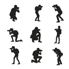 Photographer Silhouette Collection