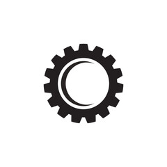 gear logo vector illustration template design