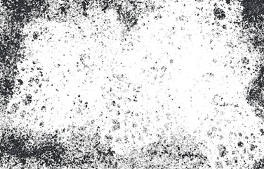 Grunge Black and White Distress Texture.Dust Overlay Distress Grain ,Simply Place illustration over any Object to Create grungy Effect.
