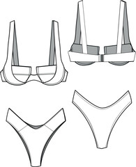 illustration of underwear