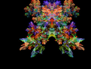 Imaginatory fractal abstract background Image