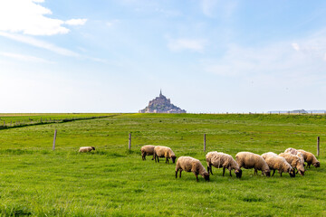 Mont Saint-Michel Abbey. France