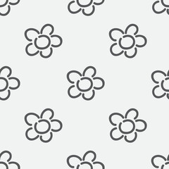 vector seamless floral background
