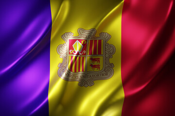 Andorra 3d flag