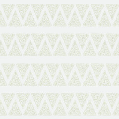 Sketch Christmas Tree Seamless Pattern, New Year Background