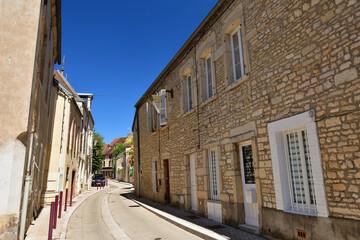 Fototapeta na wymiar Burgundy, France. The town of Nuits Saint-Georges. August 9, 2022.