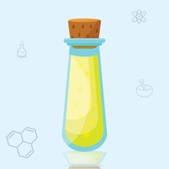 illustration of a bottle of perfume