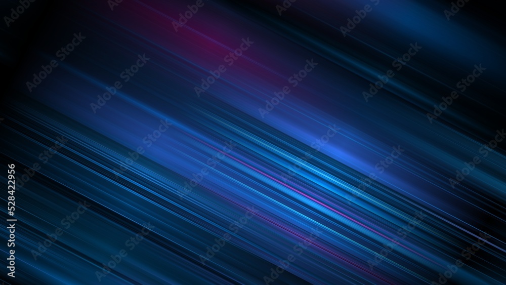 Poster abstract modern glowing lines dark background. digital hi tech abstract data center server. 3d rende