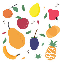 fruits design pattern can be used for pattern, clothes, wallapapper design needs