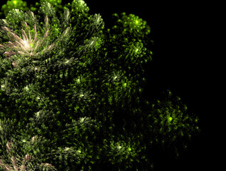 Imaginatory fractal abstract background Image