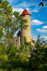 Fototapeta na wymiar Winery Burg Hornberg am Neckar