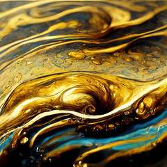 Luxury gold wallpaper, Black and golden background. Liquid marble wallpaper with fluid art, golden glitter splatter texture. Design for prints, Canvas artwork, wall arts and home pictures decoration